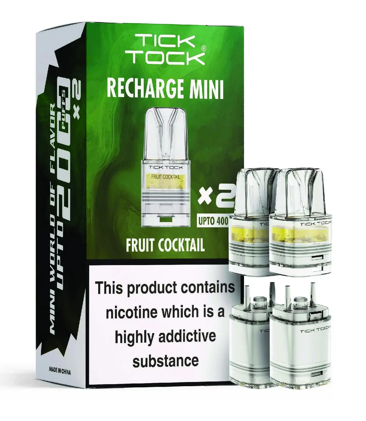 Fruit Cocktail Tick Tock Magic 8000 Prefilled Pods